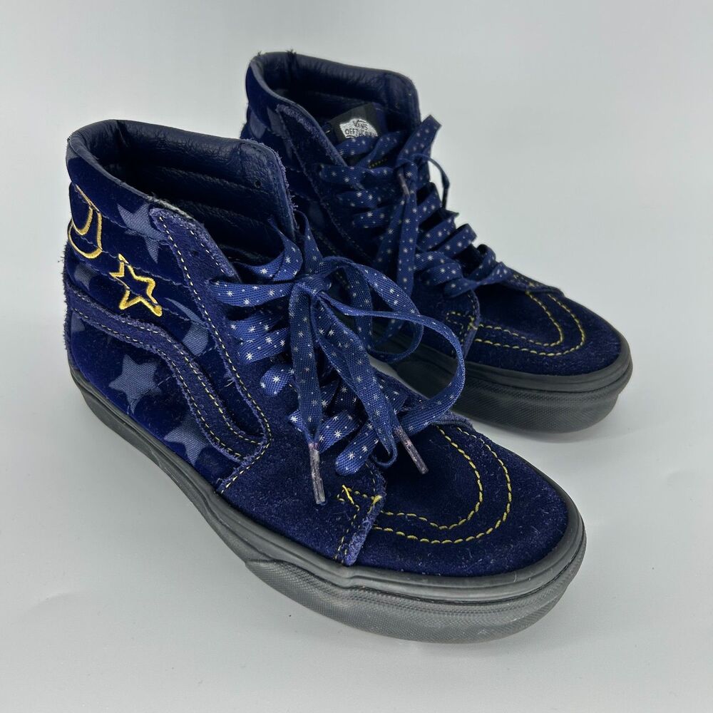 Vans Disney x Sk8-High Sorcerer's Apprentice Hi Top Women’s 5.5 Shoes Blue Gold